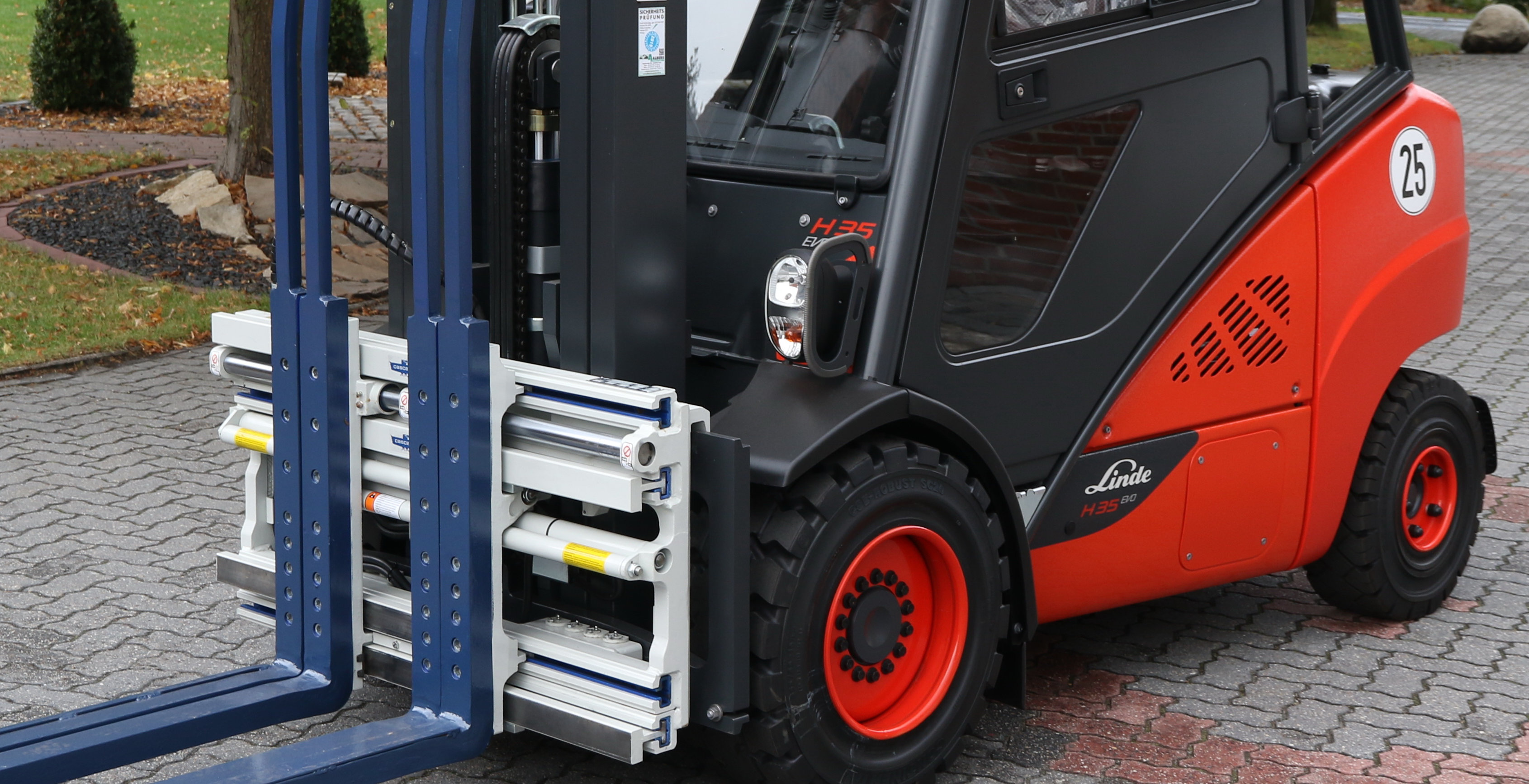 Linde Dieselgabelstapler Albers Fördertechnik