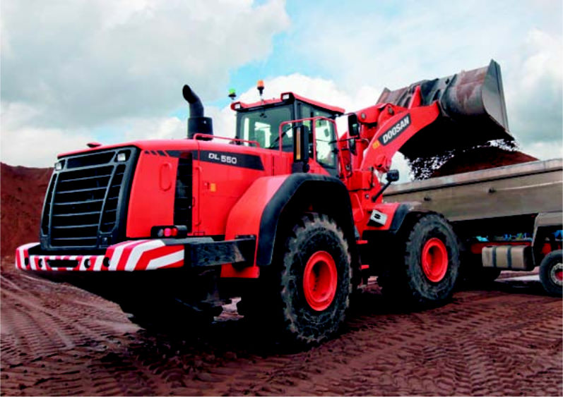 Doosan Radlader DL 550-3
