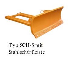 Schneeschieber Typ SCH