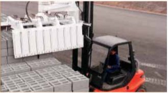 Überkopfsteinklammer