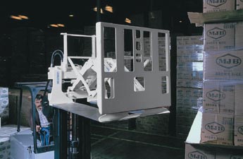 Klemm-/Abschieber-System Albers Fördertechnik