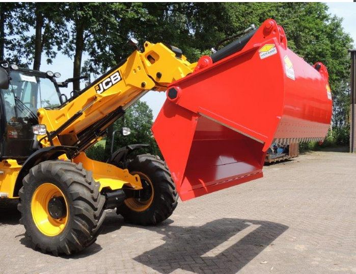 Schneidende Silageschaufel