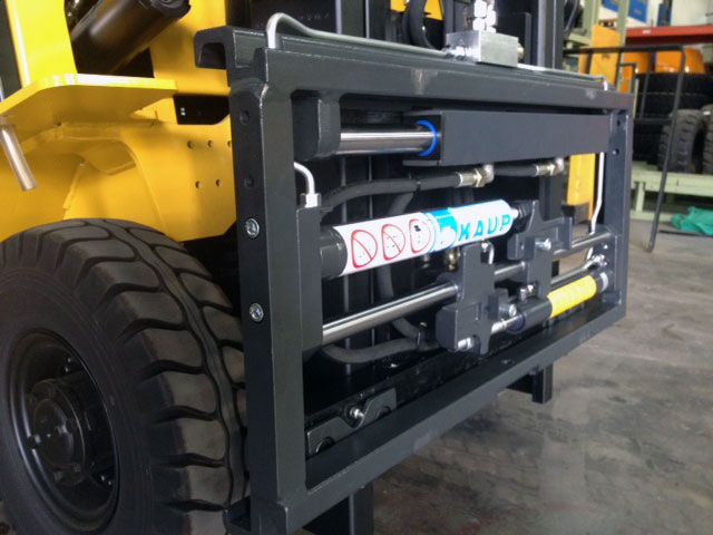 Seitenschieber mit Zinkenverstellfunktion T156