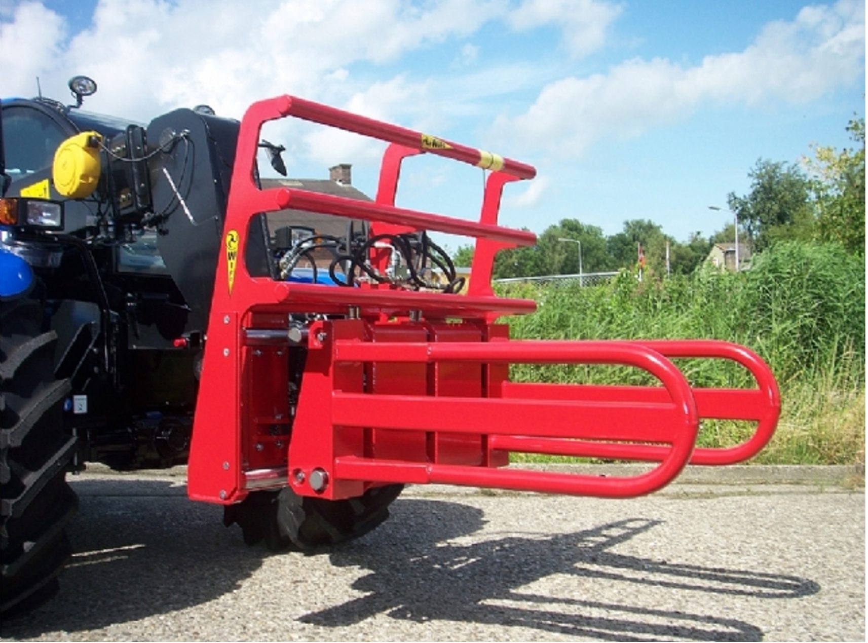 Ballenzange für Quaderballen schwere Ausführung