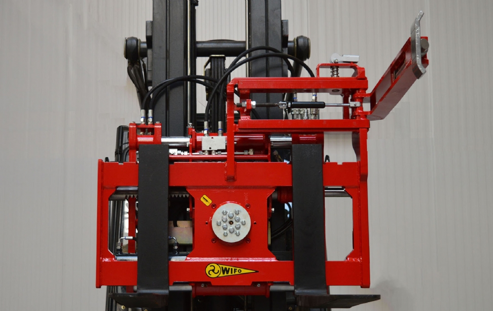 Kistendrehgerät mit Seitenschub (Schwerausführung) SK 55