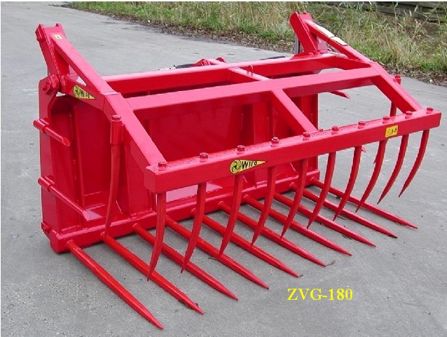 Mistgabel mit hydraulischer Oberklemme