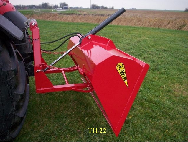 Hydraulische Dreipunktschaufel 