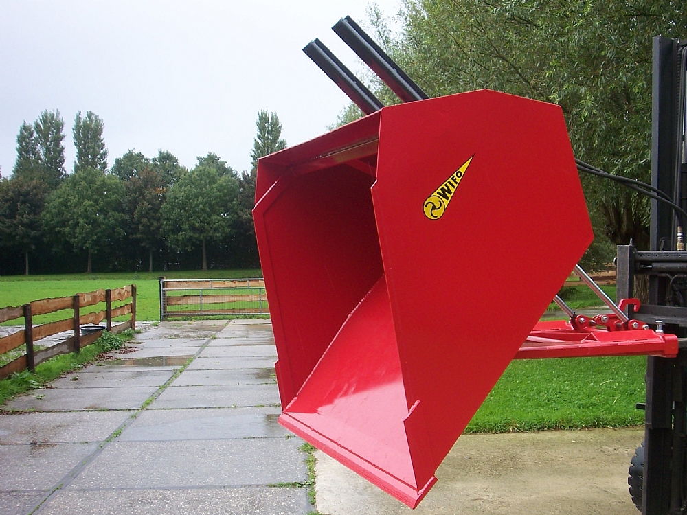 Schüttgut-Schaufel Industrieausführung (auf Gabeln)