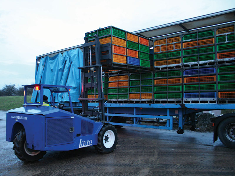 Geländestapler Albers Fördertechnik