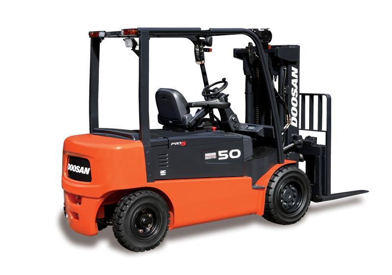 Doosan 4-Rad Elektrostapler – 4,0 bis 5,0t Serie 5