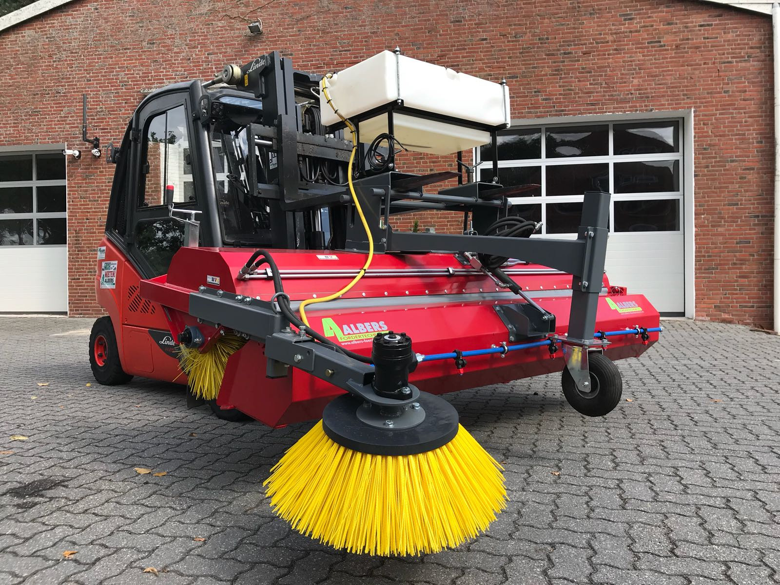 Kehrmaschine gebraucht Albers Fördertechnik