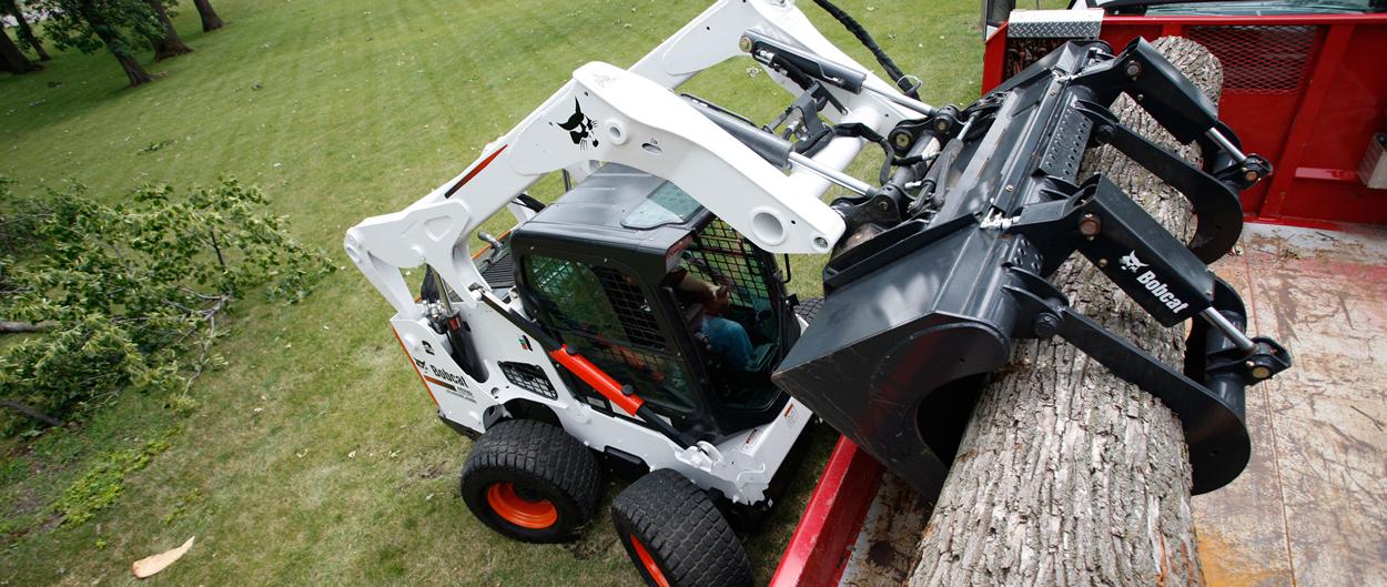 Bobcat A770 Kompaktlader mit Allradlenkung