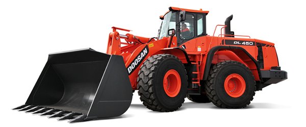 Doosan Radlader Albers Fördertechnik