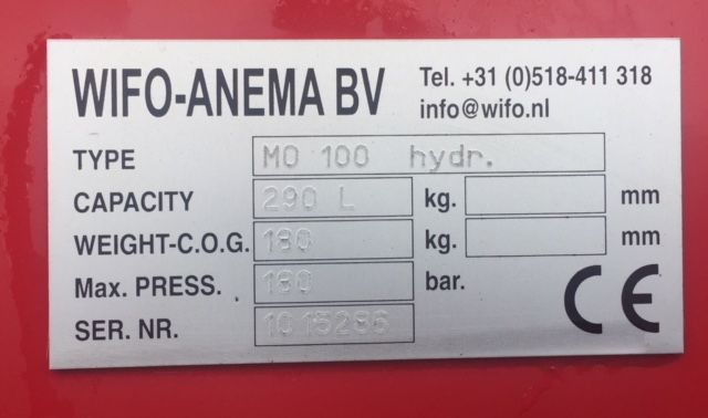 Wifo MO 100 Hydraulisch